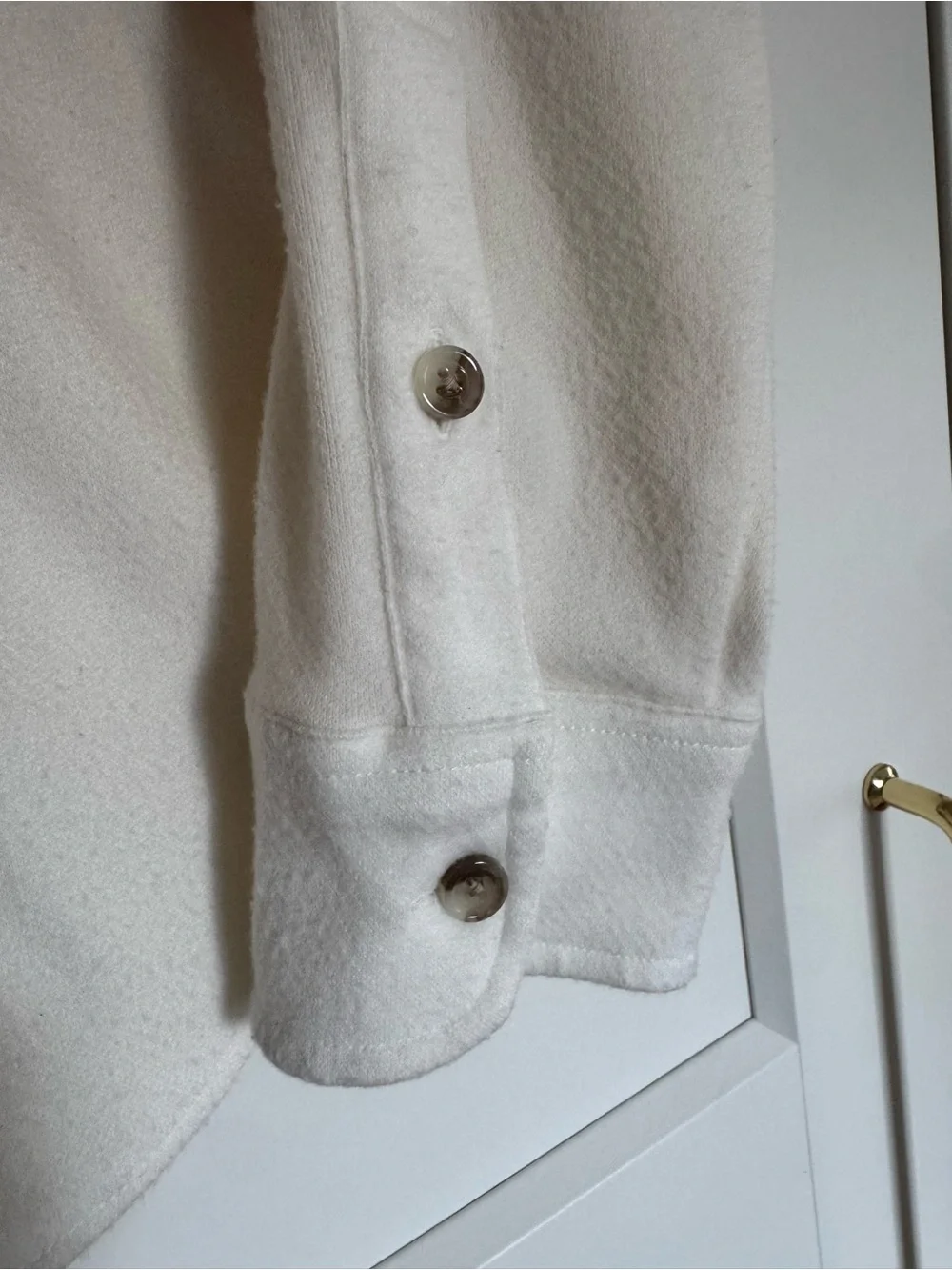 Faherty Sweater Shirt | Size Medium
